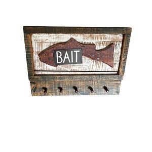 Rustic Brown Fish Wall Decor